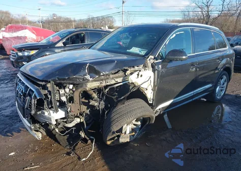 2021 Audi Q7 Premium Plus 55 Tfsi Quattro Tiptronic из США, поврежденный, VIN WA1LXAF75MD035886